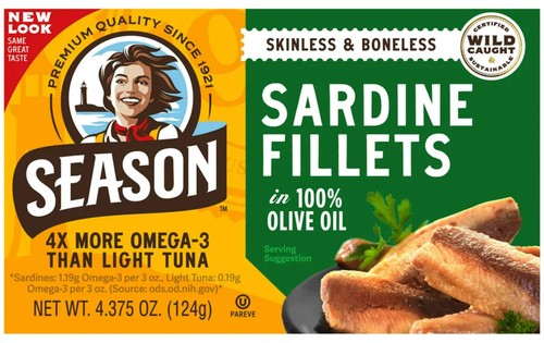 Season sardine fillets - sardine,